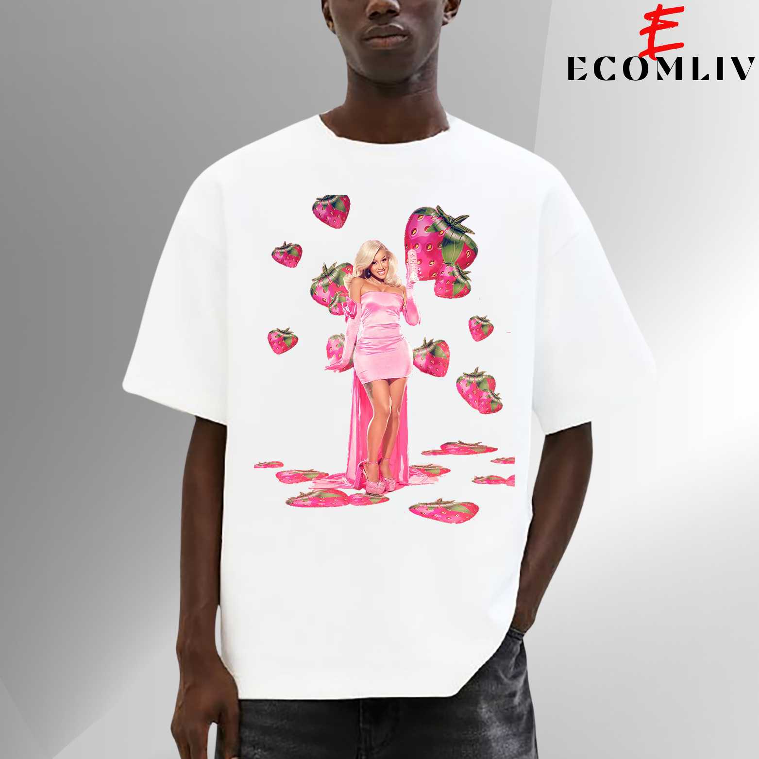 Cardi B Streetwea Tee, Unisex Rap Music T-Shirt
